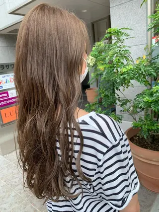 ロング カラー 髪質改善美容室Lust所属・美容室Lust💚 嶋崎　鷹のヘアスタイル