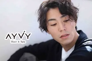 ショート パーマ メンズ AYVY Hair&Spa 北千住所属・AYVY【アイヴィ】 北千住🦋AYAKAのヘアスタイル