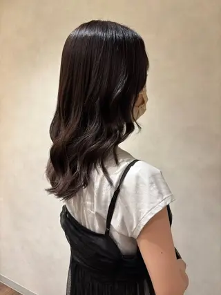 セミロング 番場 夏希のヘアスタイル