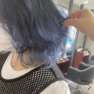 ミディアム カラー シールエクステ特化 ハイトーン、NANAのヘアスタイル