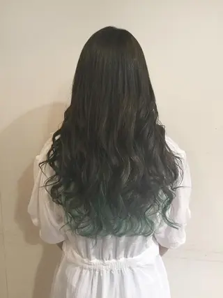 ロング カラー ヘアアレンジ 🌿‬ ܸAir 透明感🌱西村知佳のヘアスタイル