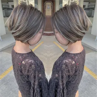 ショート カラー grand juteのヘアスタイル