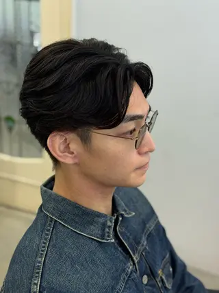 メンズ leo/ロング／ レイヤーカット⛈️のヘアスタイル