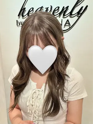 ミディアム カラー 立川/ブリーチ/ 髪質改善/西川翔真のヘアスタイル