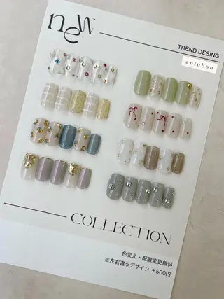 セミロング アンルボネイル&アイラッシュ所属・anlubon /Jr.ネイリストのネイルデザイン