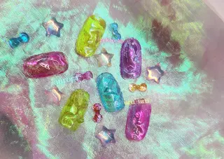 ネイル 💜bora .のネイルデザイン