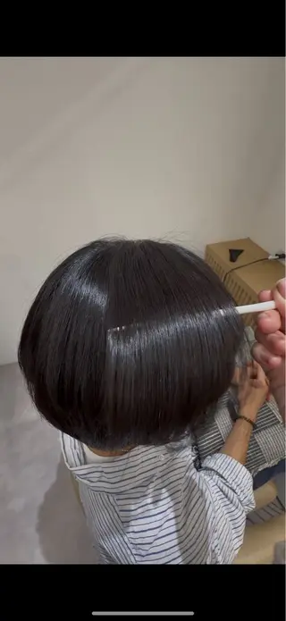 メンズ mina/さいたま市 縮毛矯正/韓国ヘアのヘアスタイル