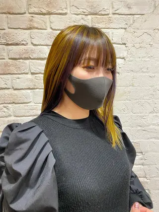 ロング カラー 韓国ヘア/艶カラー minamiのヘアスタイル