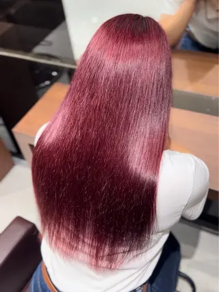 ロング 渋谷ブリーチカラー/ デザインカラー/優希のヘアスタイル