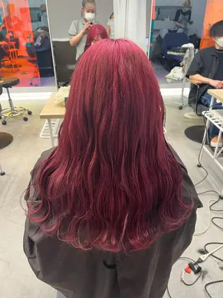 ロング カラー ヘアアレンジ mai🤍縮毛酸性ス トレート/アイリストのヘアスタイル