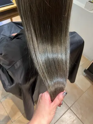 ロング カラー 🥀韓国ヘア🥀 宮津真菜のヘアスタイル