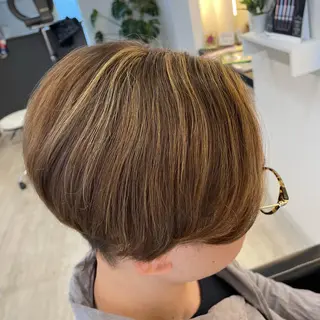 ショート カラー Hair salon Reve〜レーヴ〜所属・髪質改善・美髪矯正 特化型美容師・北野のヘアスタイル