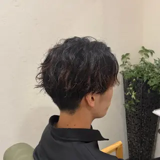 ショート パーマ メンズ coco/メンズ /ニュアンスパーマのヘアスタイル