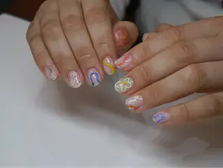 ネイル 𐂃 colorer𐂃のネイルデザイン