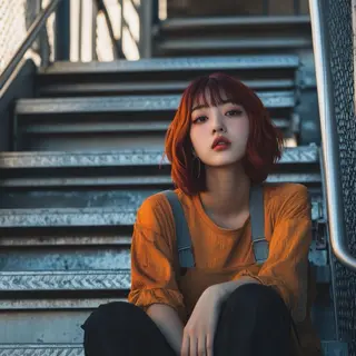 ミディアム 池袋/カラー特化🎨 ロング料金なし🩵のヘアスタイル