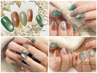 ネイル フルリール 【プライベートサロンのネイルデザイン