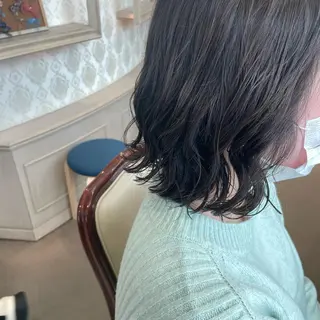 カラー パーマ 🍪ﾖｼｲﾊﾙﾈ🍪 ﾗﾍﾞﾝﾀﾞｰｶﾗｰのヘアスタイル