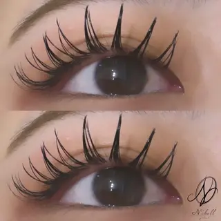 マツエク・マツパ 大阪梅田 ナシェル Kako🦋のマツエク・マツパデザイン