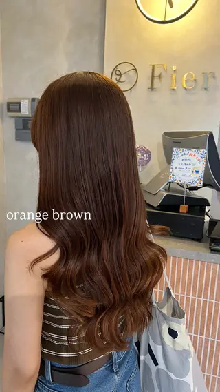 ロング カラー 梅田/似合わせボブ /顔周り/RINKAのヘアスタイル