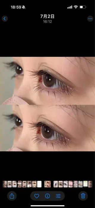 マツエク・マツパ COCO EYELASHアキのマツエク・マツパデザイン