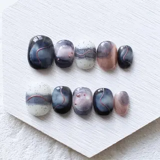 ショート ネイル Baku Nailsのネイルデザイン