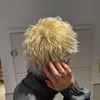 ショート ルーズシャドウ/ 波巻き💠大塩威吹のヘアスタイル