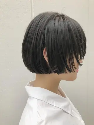 ショート カラー ノグチ ユウキ/ボブのヘアスタイル