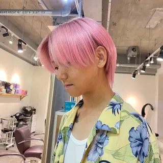 カラー メンズ フェザーパーマ🌙 毛流れ yuzukiのヘアスタイル