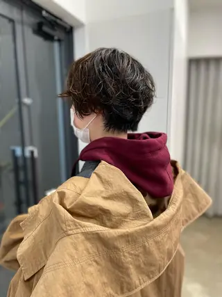 ショート パーマ pole所属・【pole】 minaのヘアスタイル