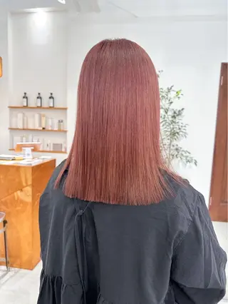 ミディアム 話題沸騰中🌟 /ケアブリーチ/徳志のヘアスタイル