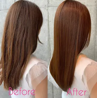 ロング 髪質改善 スペシャリストのヘアスタイル