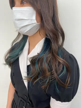 カラー 駅チカ【ali'i】 アリイ花崎友美☘のヘアスタイル