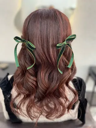 ヘアアレンジ 🍀みちか🍀 lovis💕モデルのヘアスタイル