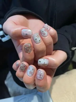 ネイル AOI✩⡱ y2kネイルのネイルデザイン