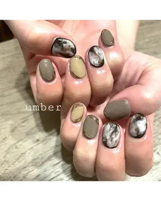 ネイル umber 三茶1分のネイルデザイン