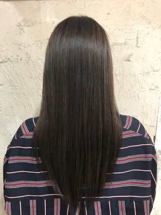 ロング カラー 桐原 竜也のヘアスタイル