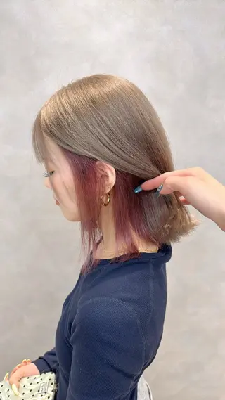 ミディアム SKILL 水戸所属・SKILL水戸店🫧 MIA🫧のヘアスタイル