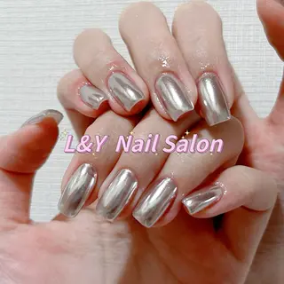 ネイル L&Y Nail🎀 思雪のネイルデザイン