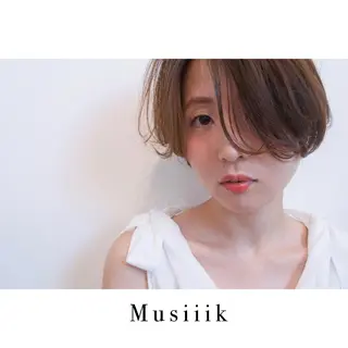 ショート パーマ Musiiik hairのヘアスタイル