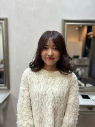 ミディアム カラー ヘアアレンジ カットモデル募集中 murakamiのヘアスタイル