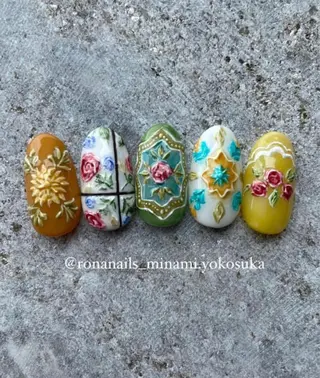 ネイル RONA所属・大川 みなみのネイルデザイン