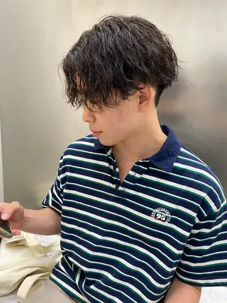 パーマ メンズ 韓国/レイヤー/艶髪 ルキアのヘアスタイル