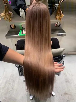 ロング パーマ likoa所属・北花田美容師🍃村尾 光太/むらのヘアスタイル