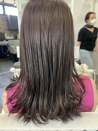 セミロング The Apartment of Solon Citta 船橋609所属・髪質改善/縮毛矯正/ 美髪/個室/ハラのヘアスタイル