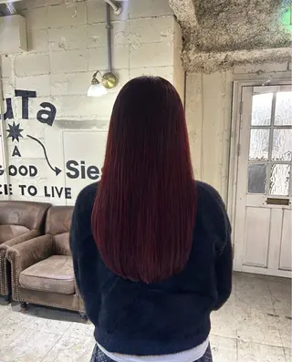 ロング カラー ☁️透明感カラー☁️ Reikaのヘアスタイル