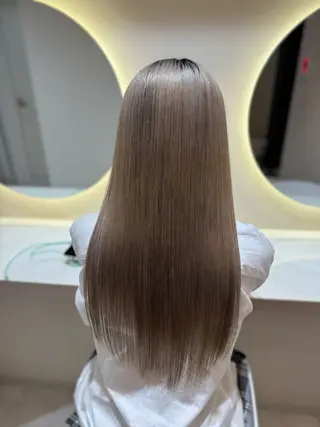 ロング addict 本店所属・髪質改善/縮毛矯正/ ブリーチaddictのヘアスタイル