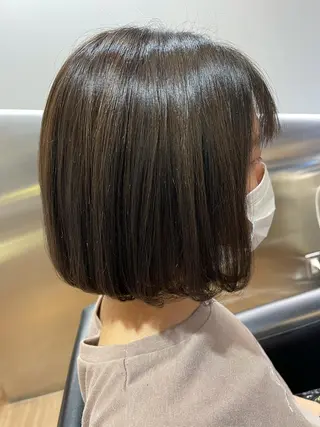 ミディアム 丸山 亜加理のヘアスタイル
