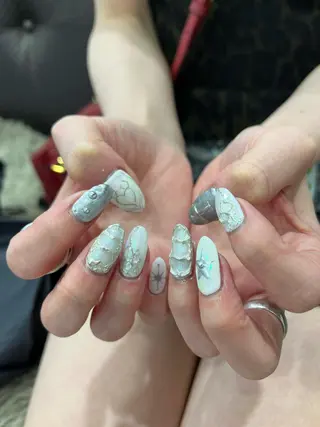 ネイル 海外girl🤎 透明感ベージュmaoのその他イメージ