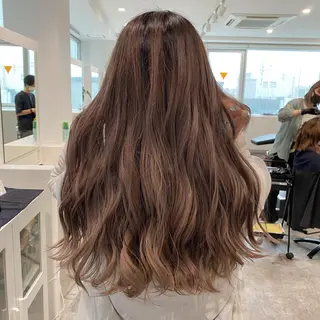 ミディアム カラー JILBLAN京都 ショート/ハイライトのヘアスタイル