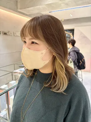 カラー 🎀ヘアセット透明感 /REINA🎀のヘアスタイル